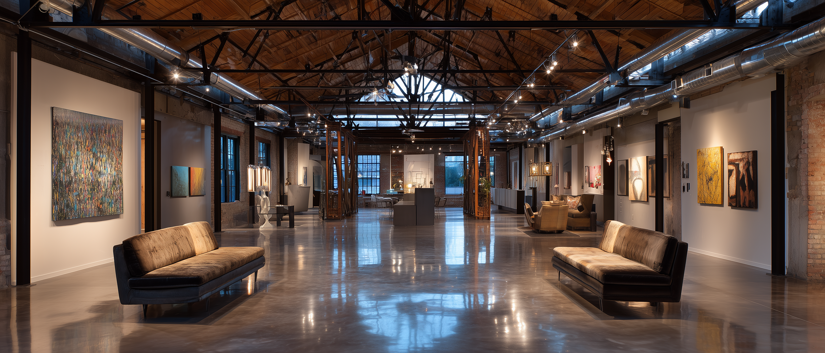 Industrial Living Room